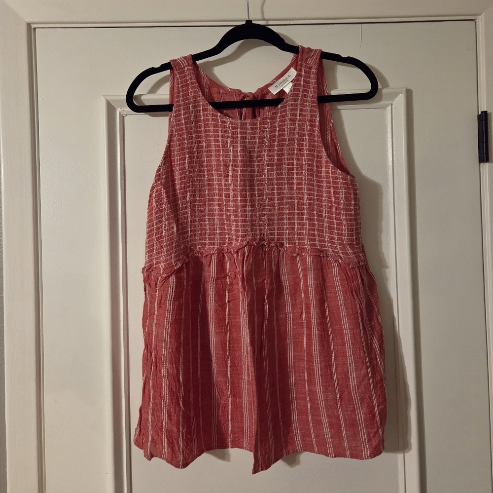 Motherhood Maternity Red Tank